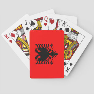 Baralho Bandeira da Albânia