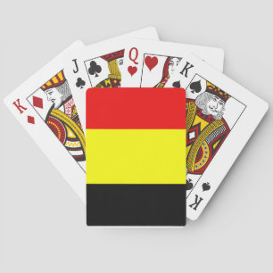 Baralho Bandeira da Bélgica