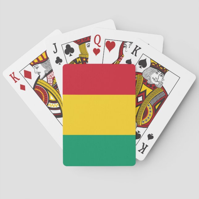 Baralho Bandeira da Guiné (Verso)