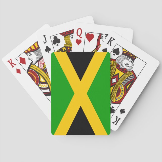 Baralho Bandeira da Jamaica (Verso)