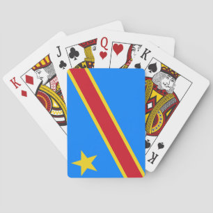 Baralho Bandeira da RDC (República Democrática do Congo)