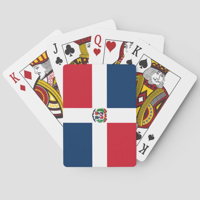 Baralho Bandeira da República Dominicana (Verso)