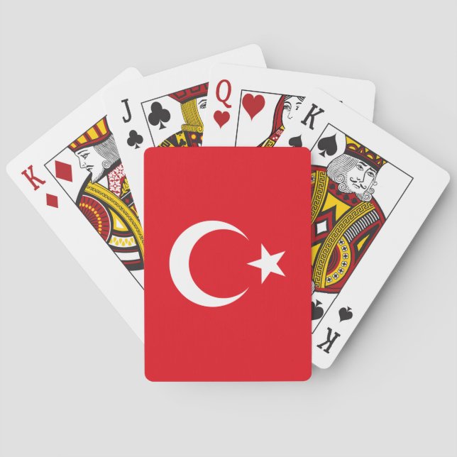 Baralho Bandeira da Turquia (Verso)