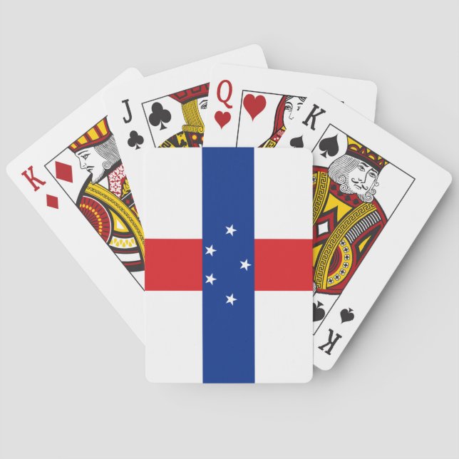Baralho Bandeira das Antilhas Holandesas (Verso)