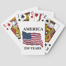 Baralho Bandeira de 250 Anos da América