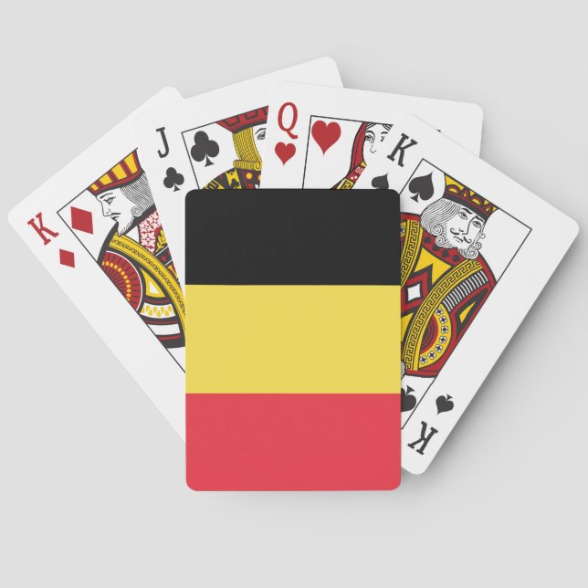Baralho Bandeira de Bélgica (Verso)