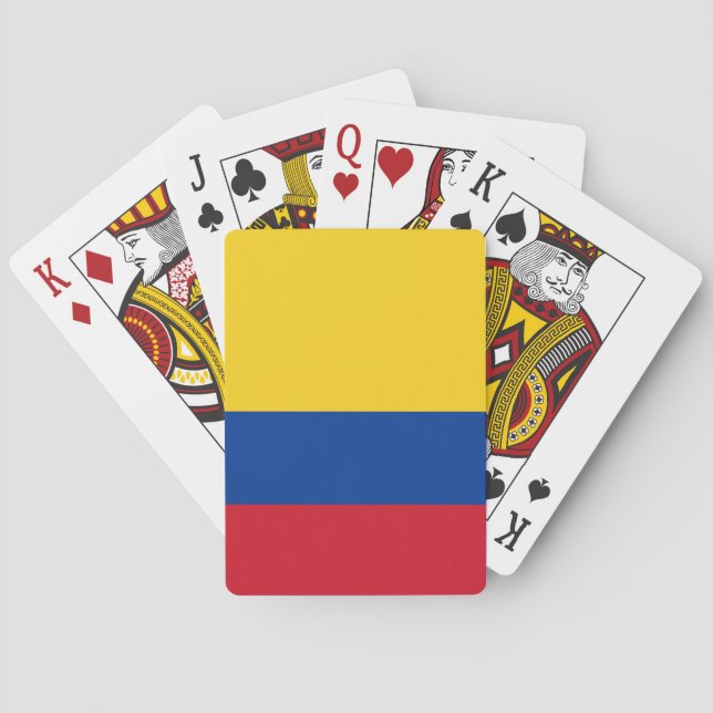 Baralho Bandeira de Colômbia (Verso)