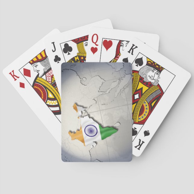 Baralho Bandeira de India (Verso)
