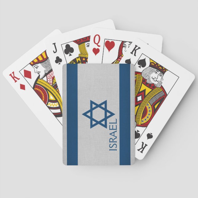 Baralho Bandeira de Israel (Verso)