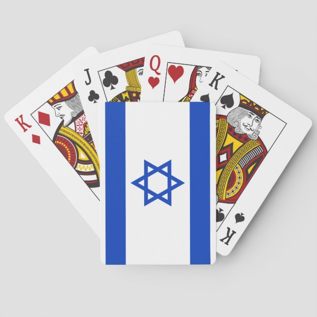 Baralho Bandeira de Israel (Verso)