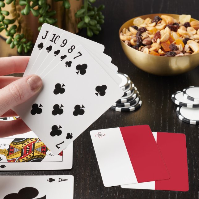 Baralho Bandeira de Malta (In situ)