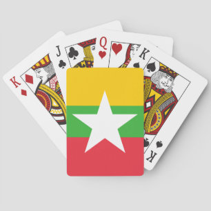 Baralho Bandeira de Myanmar