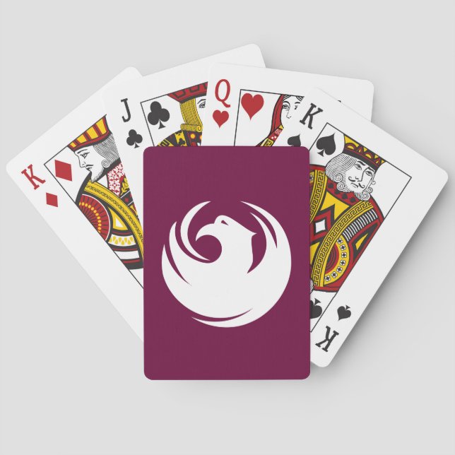 Baralho Bandeira de Phoenix, Arizona (Verso)