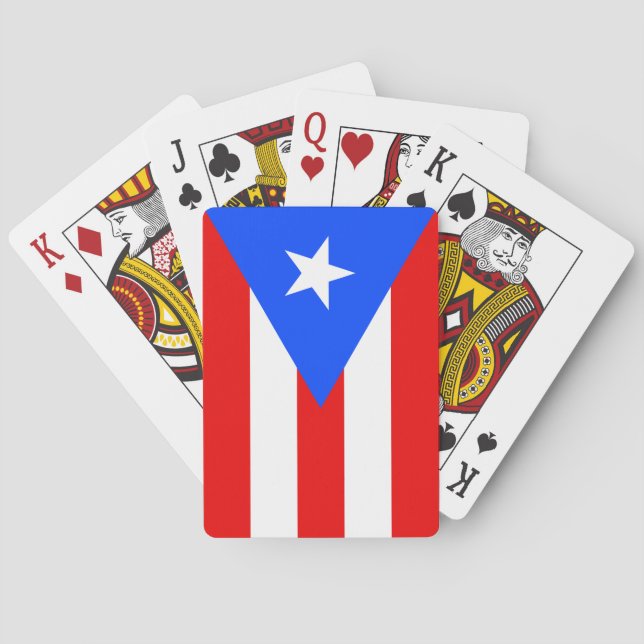 Baralho Bandeira de Porto Rico (Verso)