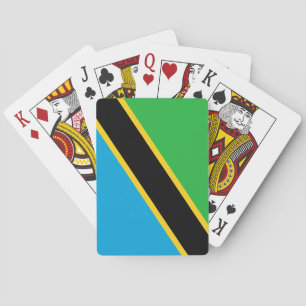 Baralho Bandeira de Tanzânia