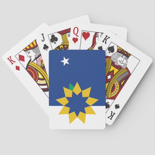 Baralho Bandeira de Topeka (Kansas) (Verso)