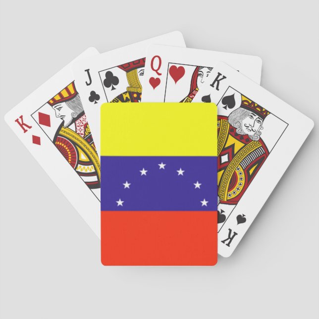 Baralho Bandeira de Venezuela (Verso)