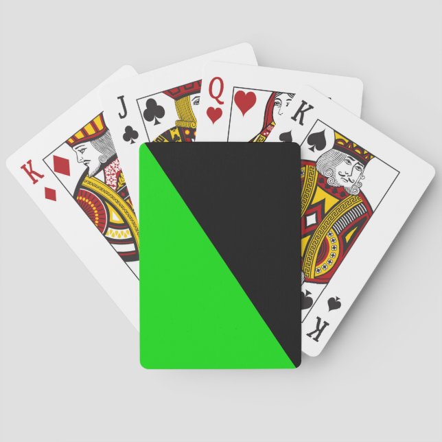Baralho Bandeira do Anarquismo Verde (Verso)