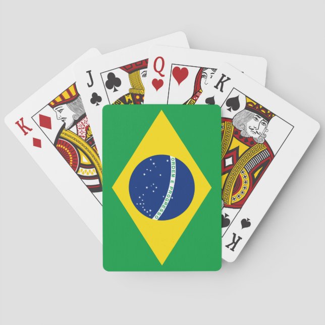 Baralho Bandeira do Brasil (Verso)