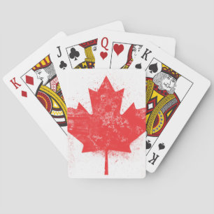 Baralho Bandeira do Canadá