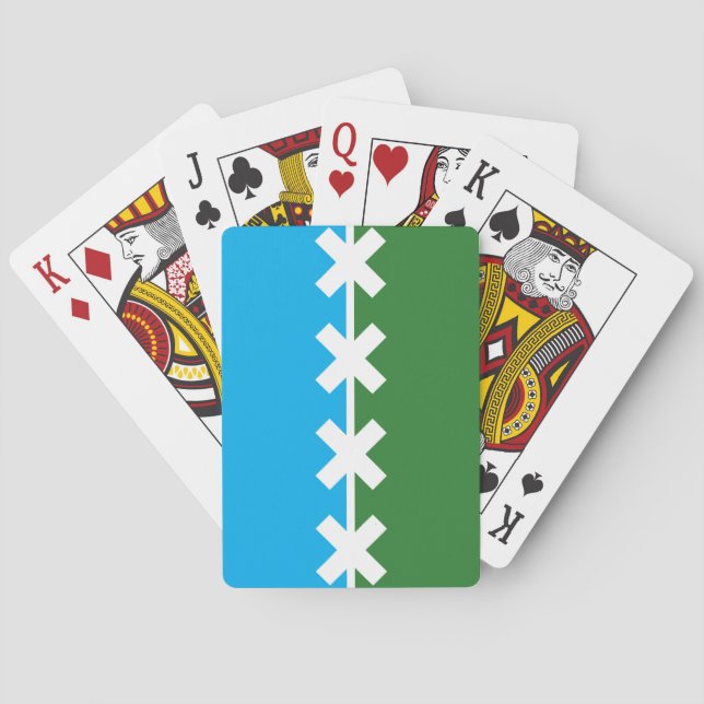 Baralho Bandeira do Cedar Park, Texas (Verso)