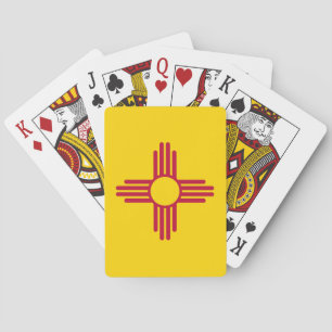 Baralho Bandeira do estado de New mexico