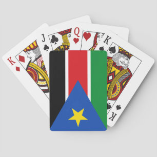 Baralho Bandeira do Sudão do Sul (África)