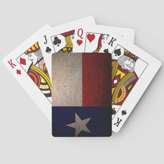 Baralho Bandeira do Texas (Verso)