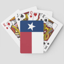 Bandeira do Texas Vermelha Branca e Azul