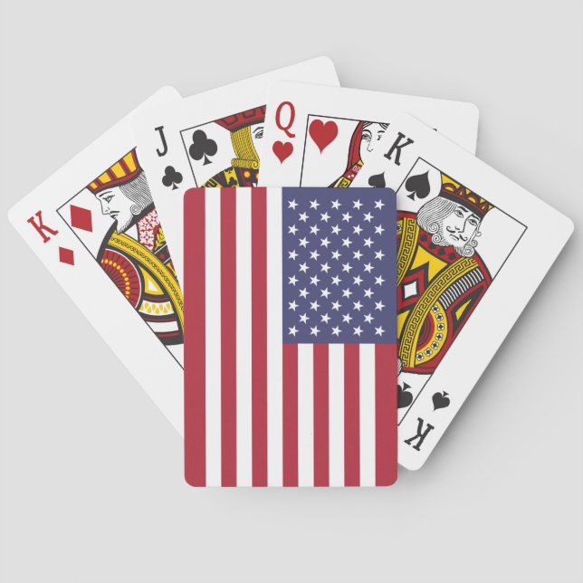 Baralho Bandeira dos Estados Unidos (Verso)