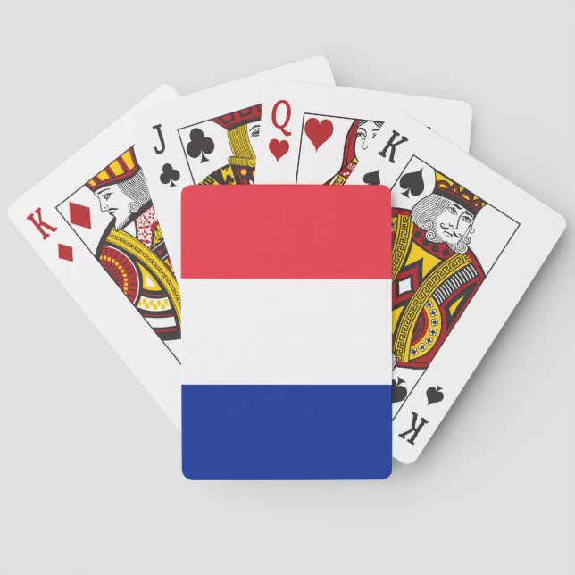 Baralho Bandeira francesa (França) (Verso)