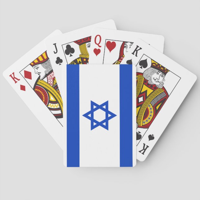 Baralho Bandeira israelita (Israel) (Verso)