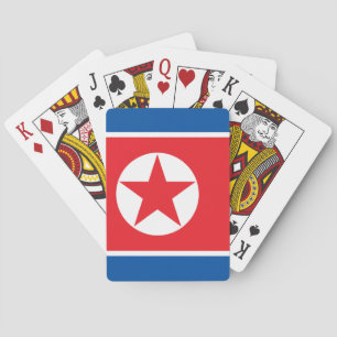 Baralho Bandeira norte-coreana