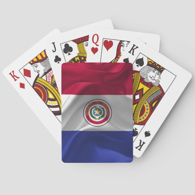 Baralho bandeira paraguaia (Verso)