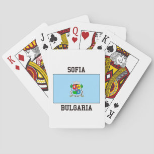Baralho Bandeira Sofia Bulgária