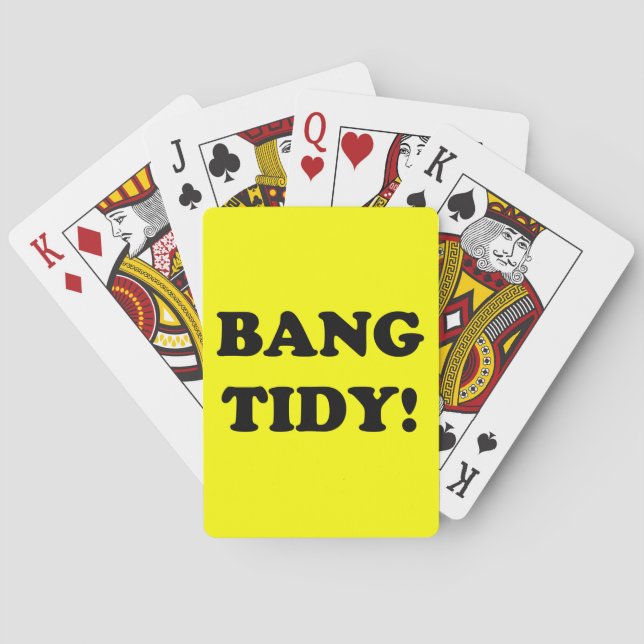 BARALHO "BANG TIDY!" (Verso)