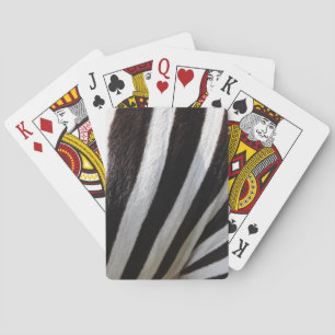 Baralho Banheiras de Cabelo de Zebra Negra e Branca