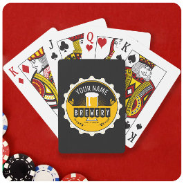 Baralho Bar de Garrafa de Cerveja de Cerveja Personalizada