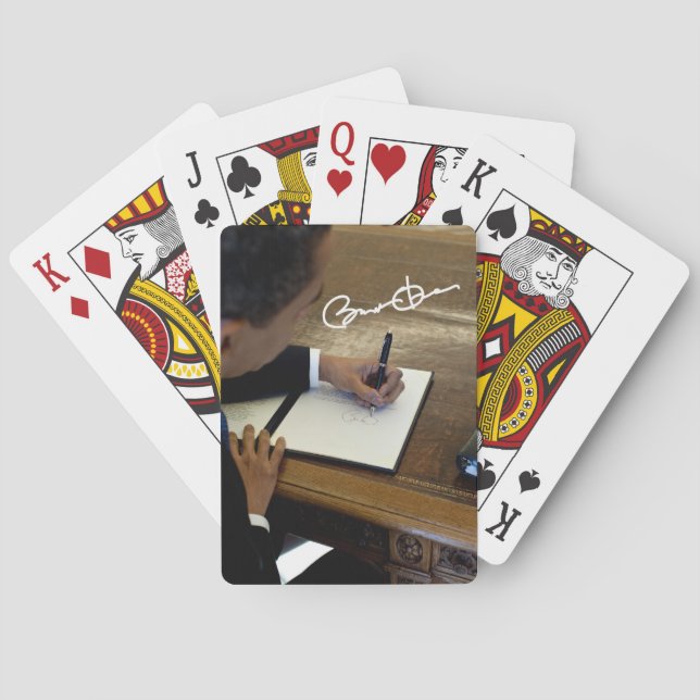 Baralho Barack Obama (Verso)