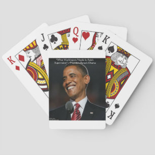 Baralho Barack Obama & Citações de Humor Presentes & Cartõ