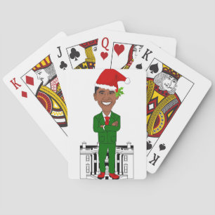Baralho barack obama santa claus