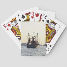 Baralho Barco de Pesca Paz e Abundância ao Amanhecer