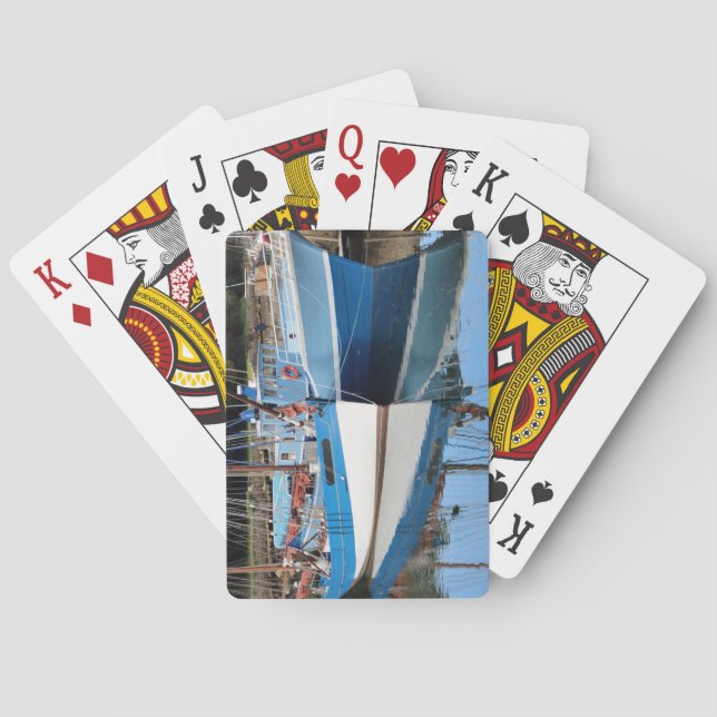 Baralho Barcos antigos em Douarnenez (Verso)