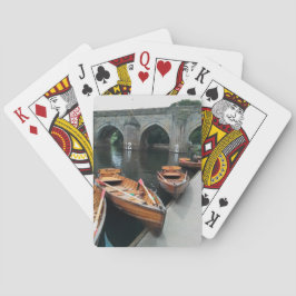 Baralho Barcos no rio Durham