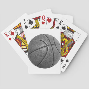 Baralho Basquete em Escala de Cinza