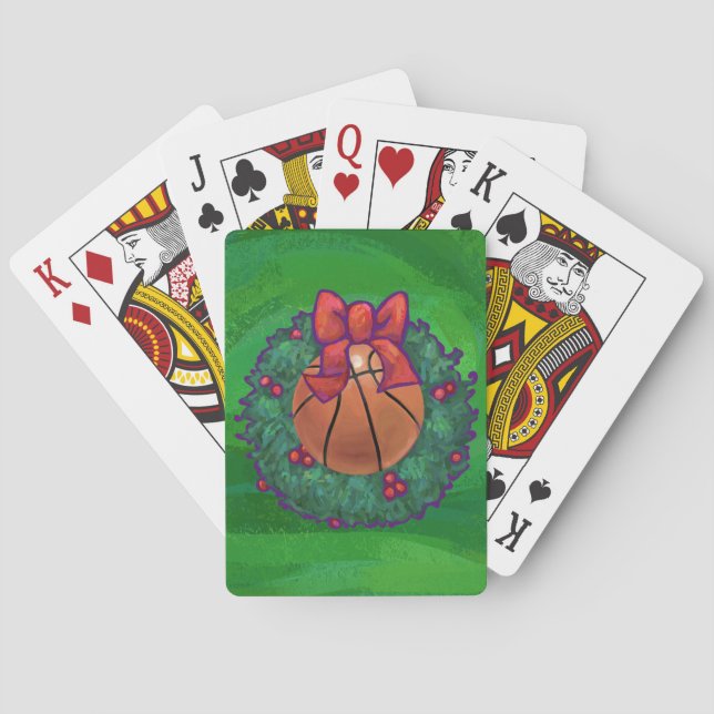 Baralho Basquete na Fúria de Natal (Verso)