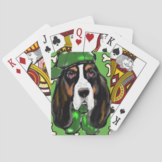 Baralho Basset Hound (Verso)