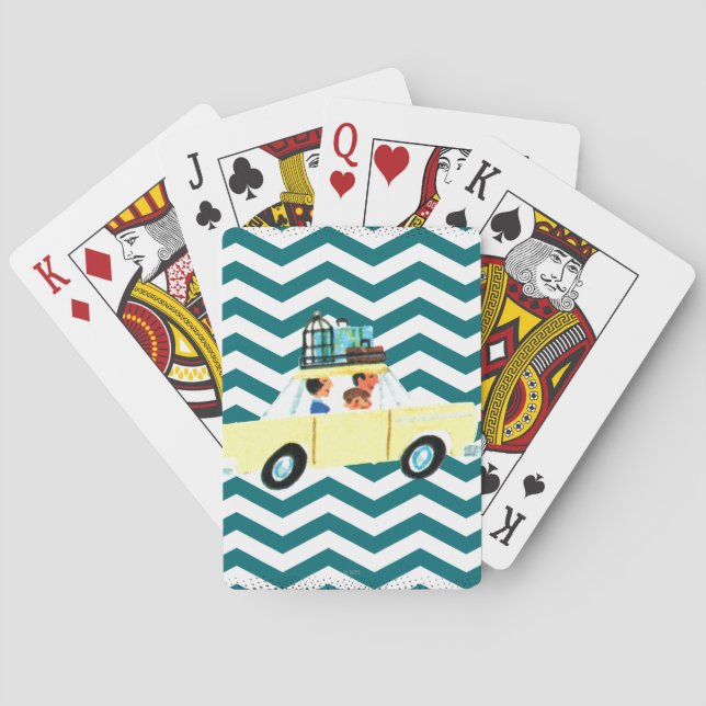 Baralho Batendo a estrada aberta 2 (Verso)