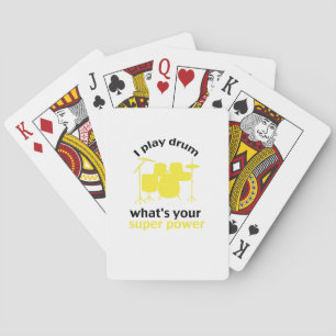 Baralho Baterista eu jogo cilindros o que é seu poder