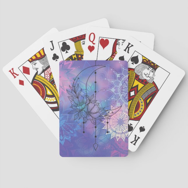 Baralho batik mandala e lua (Verso)